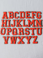 Small Letter Patch - Sunburst Orange
